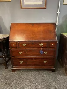 Georgian Bureau In Beautiful Mahogany - Picture 1 of 5