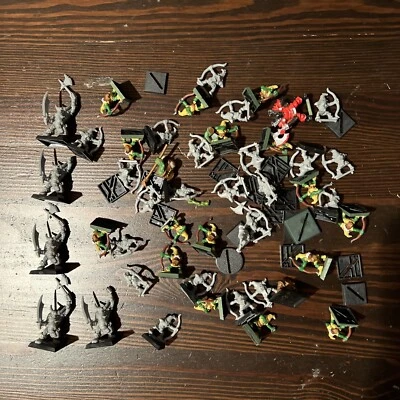 Huge Warmachine Warhammer Plastic Orc Goblin Miniatures Lot - Image 1 of 4