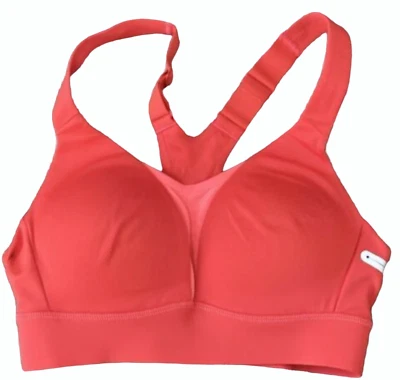 NEW UNDER ARMOUR RADIO RED BREATHELUX HIGH SPORTS BRA WORKOUT YOGA EXERCISE 32A - Image 1 of 4