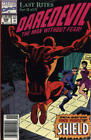Daredevil #298 (Newsstand) GD ; Marvel | Basse qualité - Last Rites 2 Nick Fury - nous