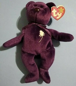 Ty Beanie Baby - PRINCESS the (Diana) Bear 1997 PE Pellets - RARE & RETIRED EX - Picture 1 of 6