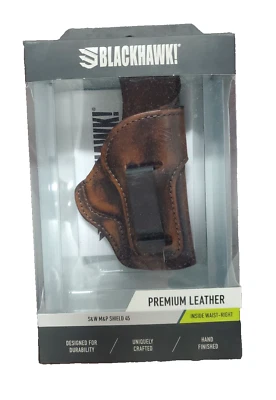 Funda de cuero Blackhawk Premium S&W M&P escudo oculto IWB mano derecha Foto 1 de 2