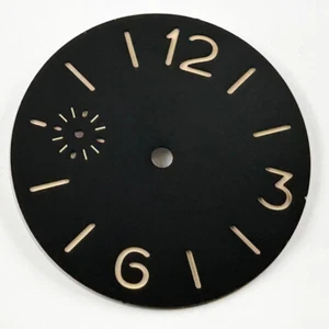 36mm Black dial yellow marks super lumen fit for ETA 6497 ST3600 movement watch - Picture 1 of 6