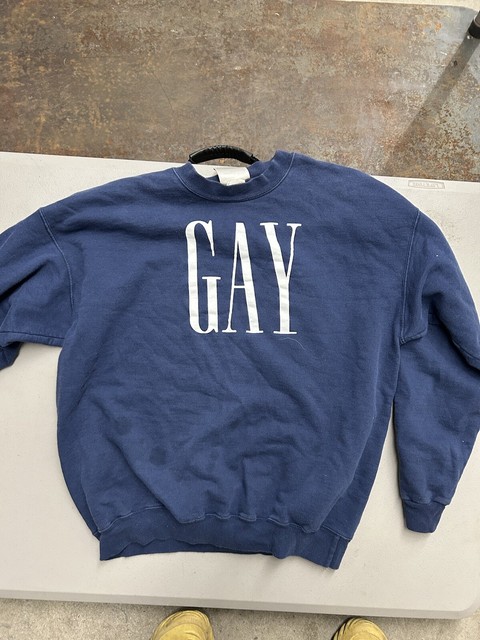 gay gap sweater