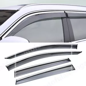 For Volvo S60 2019-2022 car Window Visor Vent Sun Shade Rain Guard Door Splitter - Picture 1 of 6