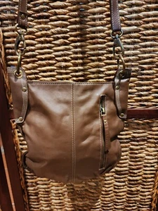 Manzoni Stylish Crossbody Messenger Leather Handbag Bag Women's - Picture 1 of 11