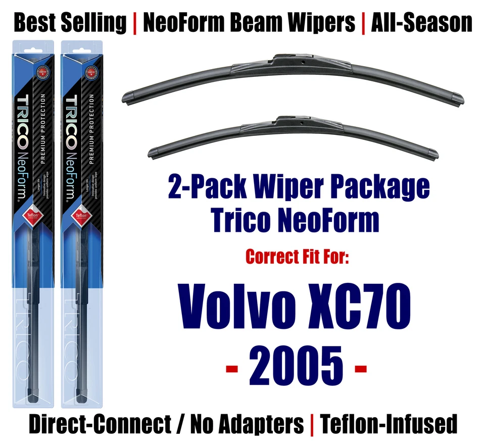 Limpiaparabrisas NeoForm Premium de 2 unidades para Volvo XC70 162413/2213 2005 Foto 1 de 1