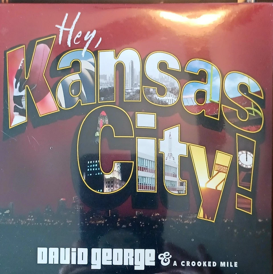 hey, kansas city! by david george & a crooked mile CD, 2015 Foto 1 de 1