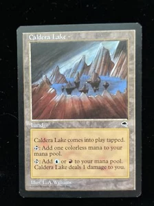 MTG Caldera Lake Tempest Regular Rare - Picture 1 of 2