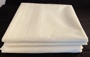Cream Sheer Scarf curtains (60 inch) SCARF VALANCE (144) inch. 2 piece set. @11 - Picture 1 of 4