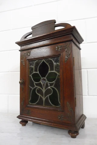 Antique Hanging Cabinet Small Cabinet Jewelry Box Wall Cabinet Cover