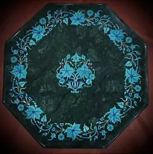 12" Table Top Inlay Marble Pietra Dura Art Coffee Dining Handcrafted a30 - Picture 1 of 4