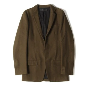 HAIDER ACKERMANN JACKET SIZE: 36 FLY FRONT WOOL MERINO 1B TAILORED Men's Used - Picture 1 of 3