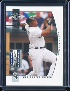Frank Thomas 2005 Donruss Team Heroes 2005 promoción exclusiva nacional #1 raro - Imagen 1 de 2
