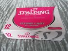 LADYS GOLF BALLS,NEW IN BOX 12,FLYING LADY,WHITE SOFT DISTANCE.SPALDING