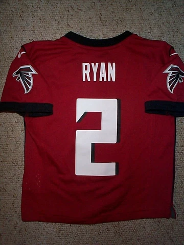 *IRREGULAR* Atlanta Falcons MATT RYAN nfl NIKE Jersey YOUTH KIDS BOYS (4) Cover