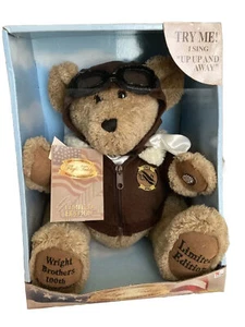 Limited Edition 100th Anniversary Wright Brothers Flight Teddy New In Box Sings - Picture 1 of 7