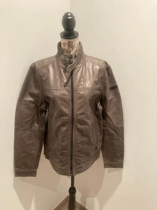Original Strellson Lederjacke, Herren, Gr. M(50) braun, Neu mit Etikett - Bild 1 von 5