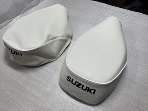 SUZUKI FA50 SEAT COVER  SUZUKI FS50 SEAT COVER 1980 TOP 1991 ( WHITE)  (S*-17) - Picture 1 of 12