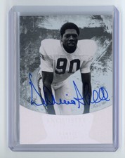 Donnie Shell auto autograph card 2014 UD Exquisite white rainbow #33 NM Steelers