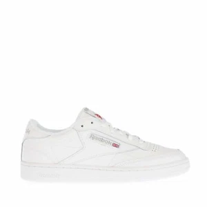 Zapatillas informales con cordones para hombre Reebok Classics Club C 85 en blanco - Imagen 1 de 7