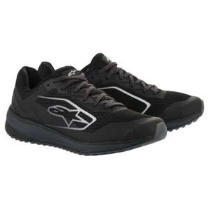 Alpinestars Meta Road Shoes Black & Dark Grey Urban Motorbike/Motorcycle Shoe - Picture 1 of 5