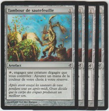 ► magic-style ◄ mtg - 4x springleaf drum/drum sautefeuille x4-lorwyn nm