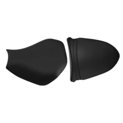 Asiento de conductor y pasajero negro apto para Kawasaki Ninja ZX10R 2006-2007 06 Foto 1 de 4
