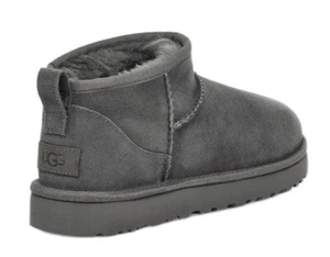 UGG CLASSIC ULTRA MINI GREY CAMOSCIO MONTONE TAGLIA 41 ORIGINALI ART. 1116109 - Foto 1 di 6