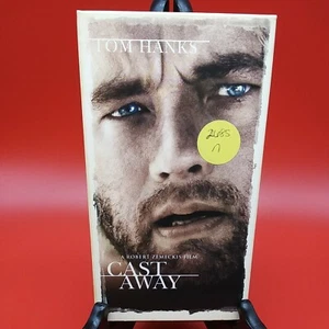 Cast Away VHS Tom Hanks 20TH CENTURY FOX PG-13 DREAMWORKS PICTURES 2000 - Picture 1 of 8