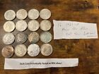 Silver Morgan Dollar 1921 Philadelphia Mint - 90% Silver Verified - 16 Coin Lot