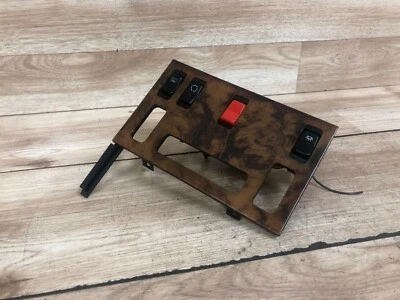 PANEL INTERRUPTOR DE CONTROL DE CLIMA DELANTERO MERCEDES BENZ OEM W126 560SEL 560SEC 420SEL 2 Foto 1 de 4