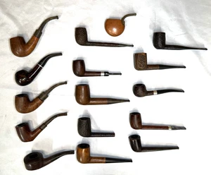 VTG Lot 16 Tobacco Pipes GBD Fischer Umbria Masters Edward’s Estate - Picture 1 of 24