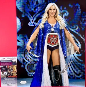 WWE NXT The Queen Charlotte Flair Signed 11x14 Photo Authentic Autograph JSA COA - Picture 1 of 5