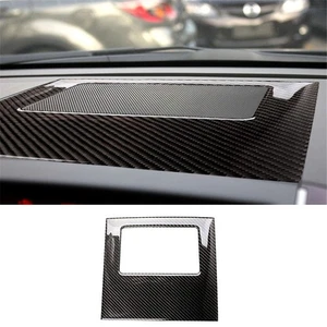 2X Carbon Fiber Center Air Vent Frame Cover Trim For Mazda CX-9 2010-2015 - Picture 1 of 12