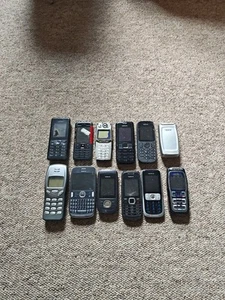 Job Lot Of 12 X Nokia Mobile Phones For Spares Or Repairs Or Gold Recovery Parts - Photo 1/7