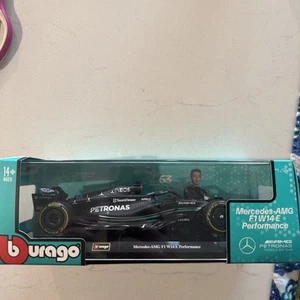 F 1 MERCEDES AMG W14E PERFORMANCE 2023 1/24 #63 GEORGE RUSSELL (see description) - Picture 1 of 4