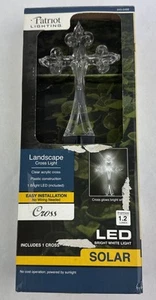 Patriot Lighting Landscape Cross Light LED Solar Easy Installation - Picture 1 of 9