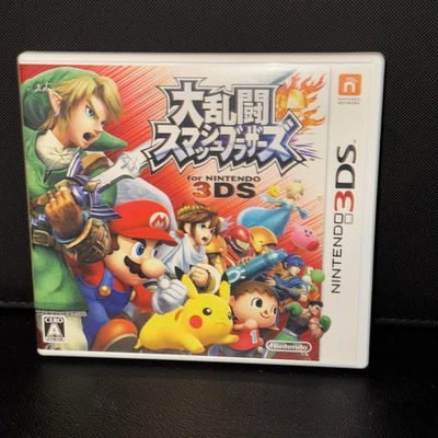 Super Smash Bros 3DS Game Japanese Version US Seller LNA-CTR-AXCJ - Image 1 of 3