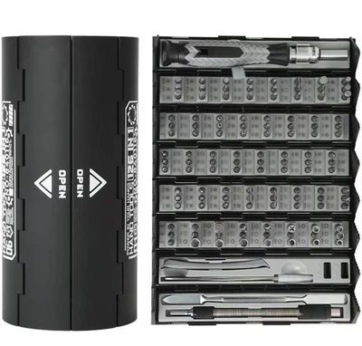 126 Piece Screwdriver Set, Tool Organizer, Precision Repair Tool Set - Image 1 of 4