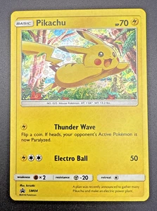 Pikachu SM04 Holo Sequin Rare Pokémon Card TCG 2016 - Picture 1 of 10