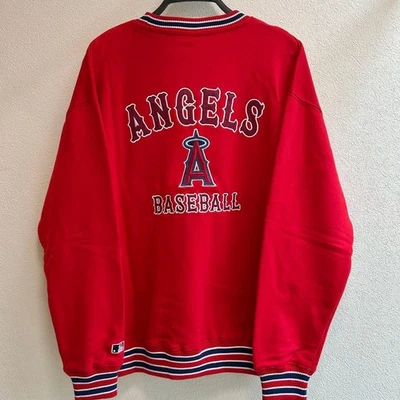 MLB Angels Yusei Kikuchi Embroidered Sweatshirt, Rare, Size L, - Image 1 of 4
