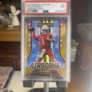 2023 Panini Rookies & Stars - Airborne Kyler Murray PSA 9 Gold 5/10 Mint - Picture 1 of 5
