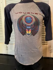 Vintage 1981 Journey Escape Tour Shirt Gr. Med/Small Steve Perry Hardline Schon - Bild 1 von 7