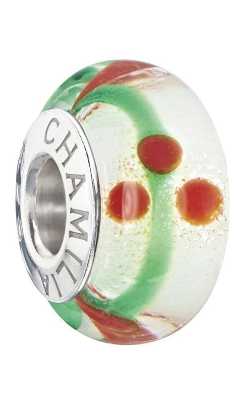 Chamilia Holly 2014 cristal de Murano y plata de ley dije cuentas 2110-1177 $35 Foto 1 de 1