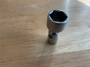 Snap On TMUS161 1/4" Drive 6-Point SAE 1/2" Flank Drive Shallow Universal Socket - Picture 1 of 11