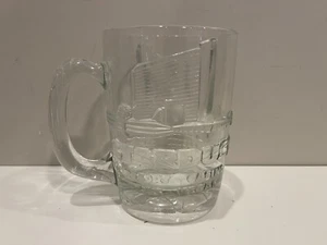 VTG Stardust Hotel & Casino Las Vegas Glass Beer Mug 28 Oz STEIN 3D Embossed - Picture 1 of 3