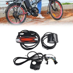 Electric-Bicycle Lamp Parts Outdoor Tail Lights Turn Signal 1PC 12W High-Power - Picture 1 of 12
