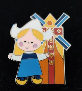 Disney Pin Badge It's A Small World - Dutch Girl - Picture 1 of 4