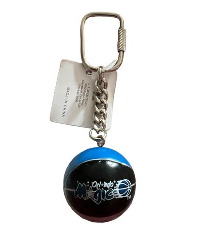 NBA Orlando Magic Basketball  Lil' Brat Key Chain NEW Vintage 80s Cover